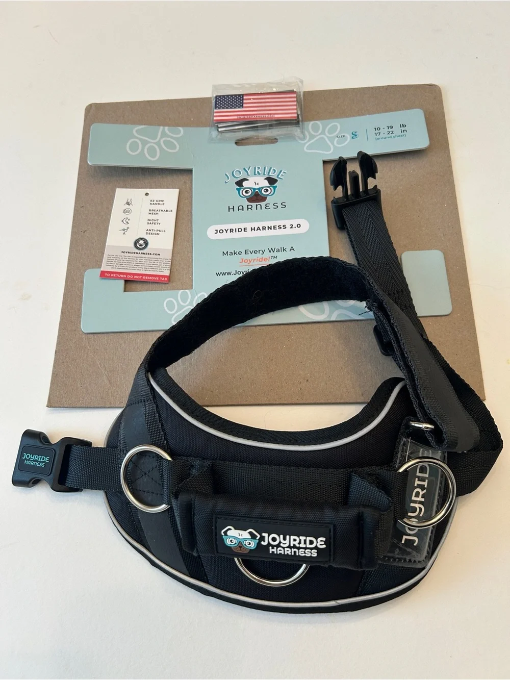 Joyride 2.0 small dog harness - like new condition!